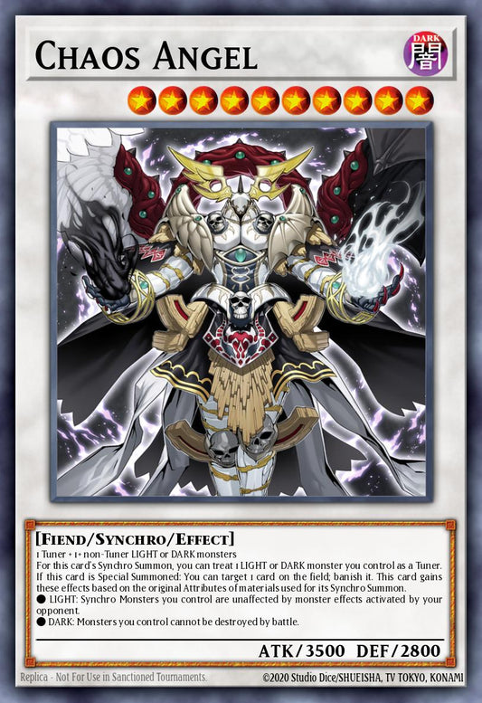 (086) YuGiOh TCG MP24: 25th Anniversary Tin: Dueling Mirrors Single: Chaos Angel  Secret Rare