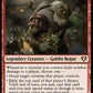 (228) Magic The Gathering Commander Masters Single: Grenzo, Havoc Raiser Holo Rare