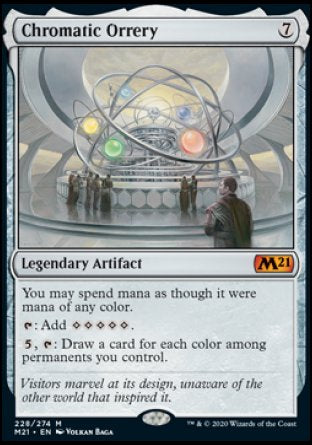 (228) Magic The Gathering Core 2021 Single: Chromatic Orrery  Mythic