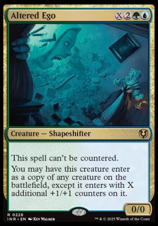 (228) Magic The Gathering Innistrad Remastered Single: Altered Ego Holo Rare