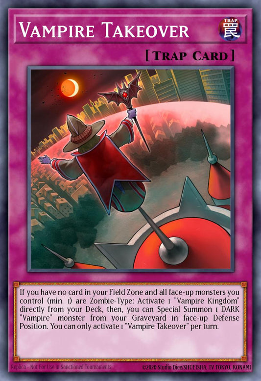 (176) YuGiOh TCG MP14: 2014 Mega-Tins Mega-Pack Single: Vampire Takeover  Super Rare