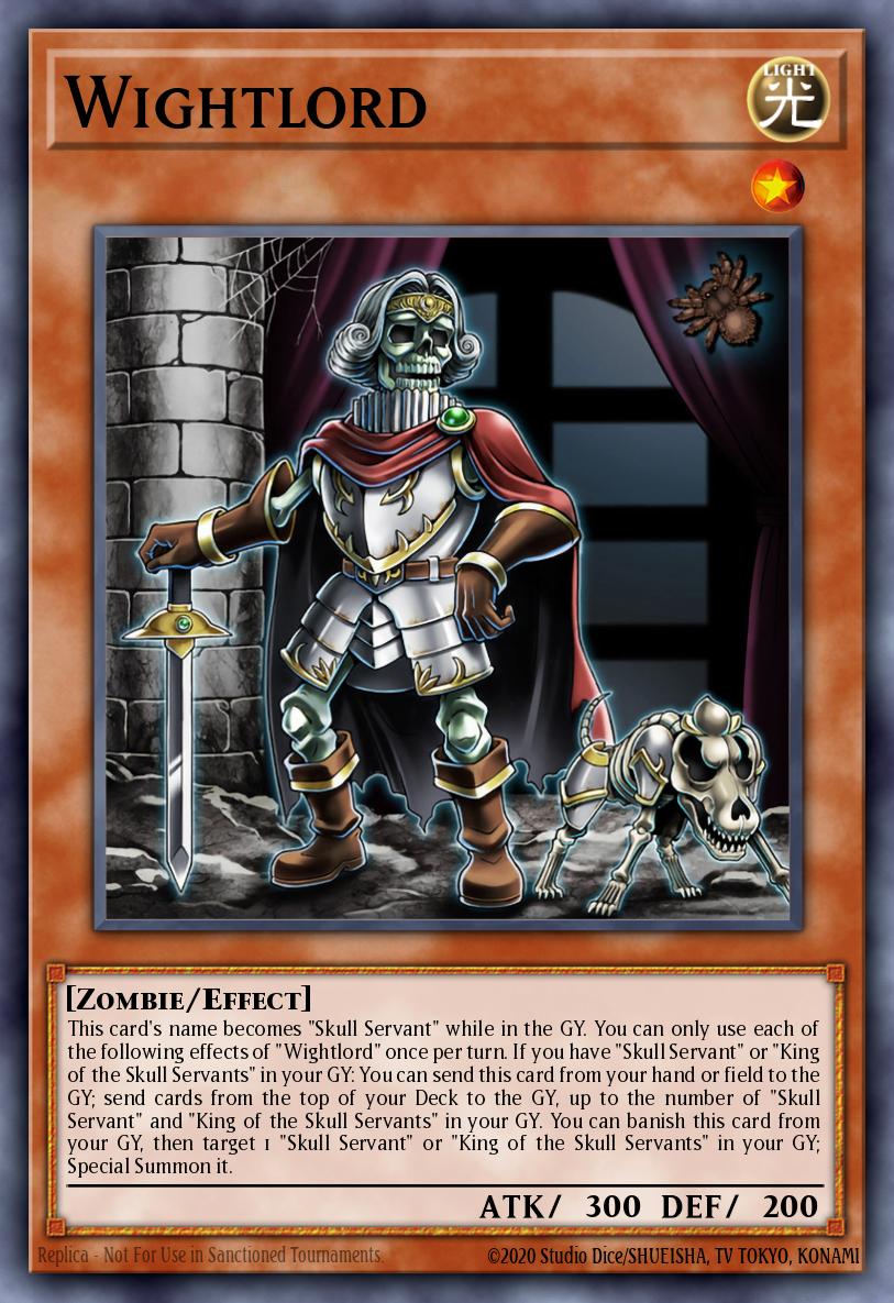 (025) YuGiOh TCG LEDE: Legacy of Destruction Single: Wightlord  Common
