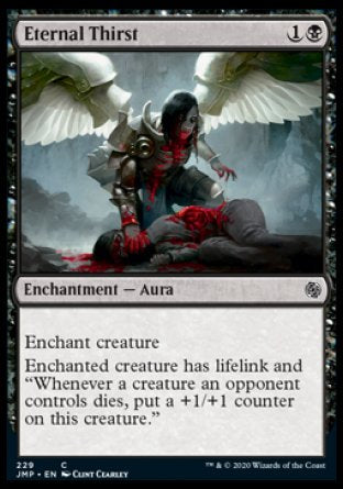 (229) Magic The Gathering Jumpstart Single: Eternal Thirst  Common