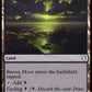 (229) Magic The Gathering Commander 2019 Single: Barren Moor  Uncommon