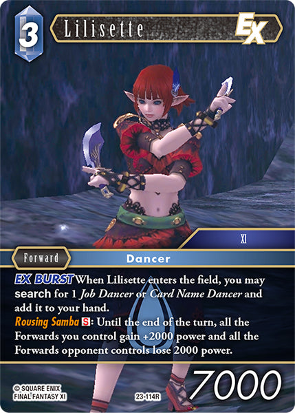 (114) Final Fantasy TCG Hidden Trials Single: Lilisette (23-114) Holo Rare