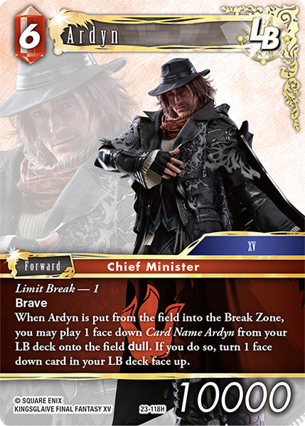 (118) Final Fantasy TCG Hidden Trials Single: Ardyn (23-118)  Hero