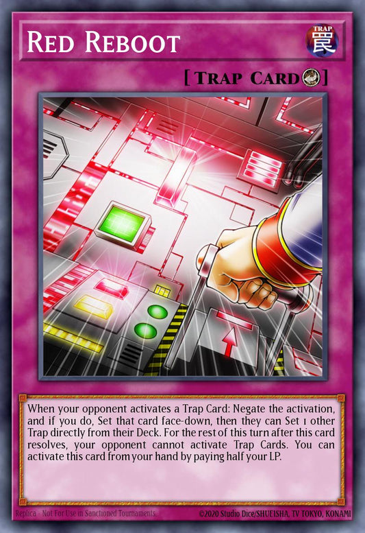 (046) YuGiOh TCG MP19: 2019 Gold Sarcophagus Tin Mega Pack Single: Red Reboot  Secret Rare