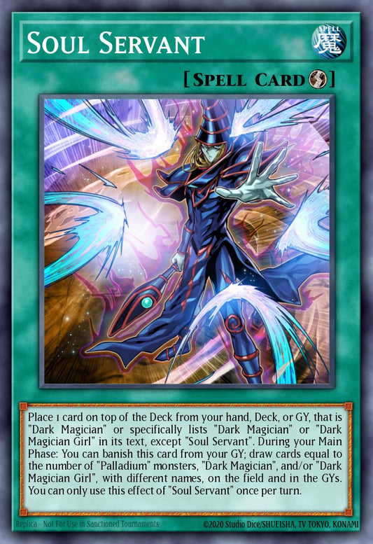 (271) YuGiOh TCG RA03: Quarter Century Bonanza Single: Soul Servant (V.2 - Quarter Century Secret Rare)  Quarter Century Secret Rare