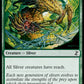 (230/289) Magic The Gathering Time Spiral Remastered Single: Spinneret Sliver Holo Common
