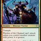 (230/254) Magic The Gathering Theros Beyond Death Single: Warden of the Chained  Uncommon