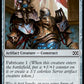 (230/332) Magic The Gathering Double Masters Single: Accomplished Automaton Holo Common