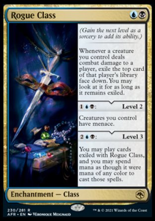 (230) Magic The Gathering Adventures in the Forgotten Realms Single: Rogue Class  Rare
