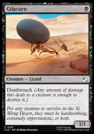 (231) Magic The Gathering Magic: The Gathering | Avatar: The Last Airbender: Eternal Single: Gilacorn  Common