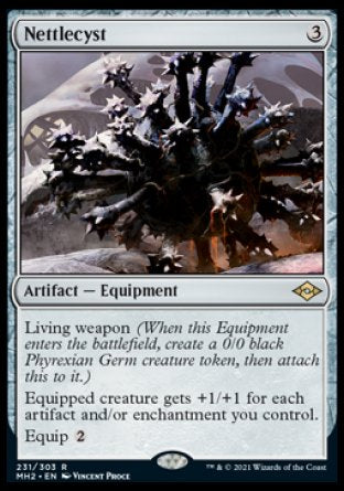 (231) Magic The Gathering Modern Horizons 2 Single: Nettlecyst  Rare