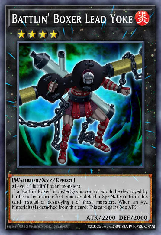 (027) YuGiOh TCG MP14: 2014 Mega-Tins Mega-Pack Single: Battlin' Boxer Lead Yoke  Rare