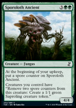 (232/289) Magic The Gathering Time Spiral Remastered Single: Sporoloth Ancient  Common