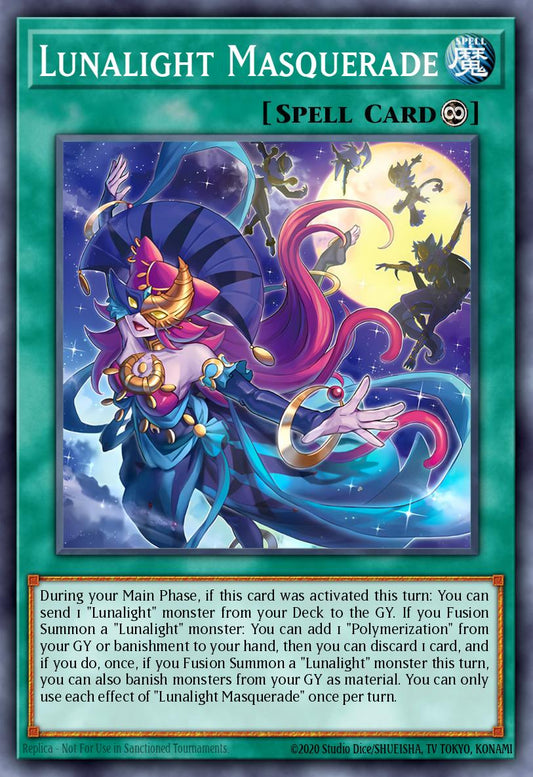 (DUAD053) YuGiOh TCG Duelist’s Advance Single: Lunalight Masquerade  Common