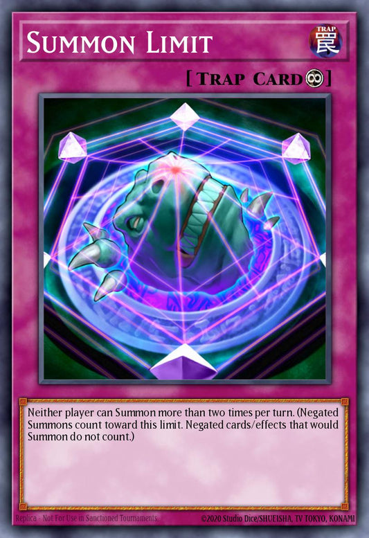 (079) YuGiOh TCG LODT: Light of Destruction Single: Summon Limit (V.2 - Common)  Common