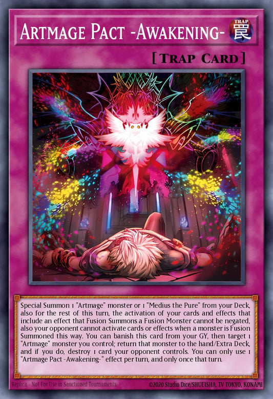 (DUAD075) YuGiOh TCG Duelist’s Advance Single: Artmage Pact -Awakening-  Common