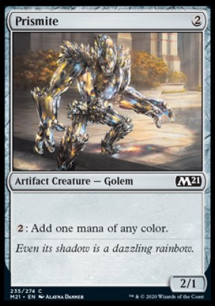(235) Magic The Gathering Core 2021 Single: Prismite Holo Common