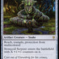 (235/269) Magic The Gathering Throne of Eldraine Single: Stonecoil Serpent Holo Rare