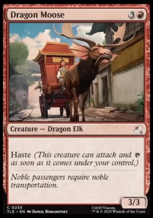 (235) Magic The Gathering Magic: The Gathering | Avatar: The Last Airbender: Eternal Single: Dragon Moose (V.1) Holo Common