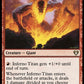 (235) Magic The Gathering Commander Masters Single: Inferno Titan  Rare