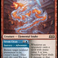 (235) Magic The Gathering Wilds of Eldraine Single: Scalding Viper // Steam Clean Holo Rare