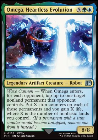 (236) Magic The Gathering Magic: The Gathering - FINAL FANTASY Single: Omega, Heartless Evolution  Uncommon