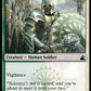 (236) Magic The Gathering Ravnica Remastered Single: Vernadi Shieldmate  Holo Common