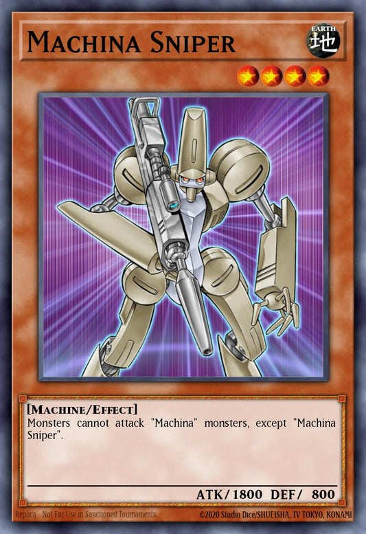 (169) YuGiOh TCG LCYW: Legendary Collection 3: Mega Pack Single: Machina Sniper  Secret Rare