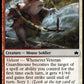 (237) Magic The Gathering Bloomburrow Single: Veteran Guardmouse Holo Common