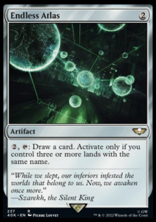 (237) Magic The Gathering Universes Beyond: Warhammer 40000 Single: Endless Atlas  Rare