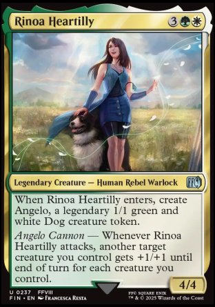 (237) Magic The Gathering Magic: The Gathering - FINAL FANTASY Single: Rinoa Heartilly Holo Uncommon