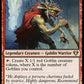 (238) Magic The Gathering Commander Masters Single: Krenko, Mob Boss Holo Rare