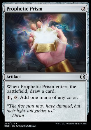 (238) Magic The Gathering Phyrexia: All Will Be One Single: Prophetic Prism  Common