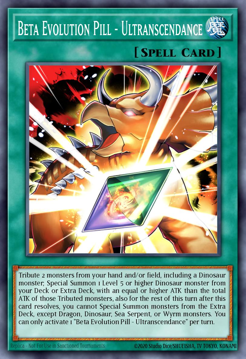 (375) YuGiOh TCG MP24: 25th Anniversary Tin: Dueling Mirrors Single: Beta Evolution Pill - Ultranscendance  Common
