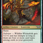 (239) Magic The Gathering Duskmourn: House of Horror Single: Wildfire Wickerfolk Holo Uncommon