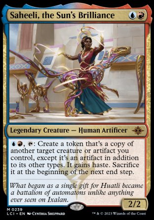 (239) Magic The Gathering The Lost Caverns of Ixalan Single: Saheeli, the Sun's Brilliance  Mythic