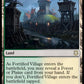 (239) Magic The Gathering Commander: Adventures in the Forgotten Realms Single: Fortified Village  Rare