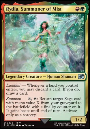 (239) Magic The Gathering Magic: The Gathering - FINAL FANTASY Single: Rydia, Summoner of Mist  Uncommon