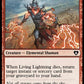 (239) Magic The Gathering Commander Masters Single: Living Lightning  Common