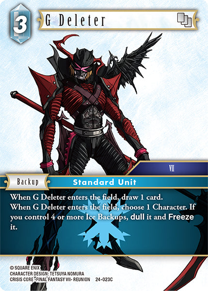 (023) Final Fantasy TCG Hidden Legends Single: G Deleter (24-023) Holo Common