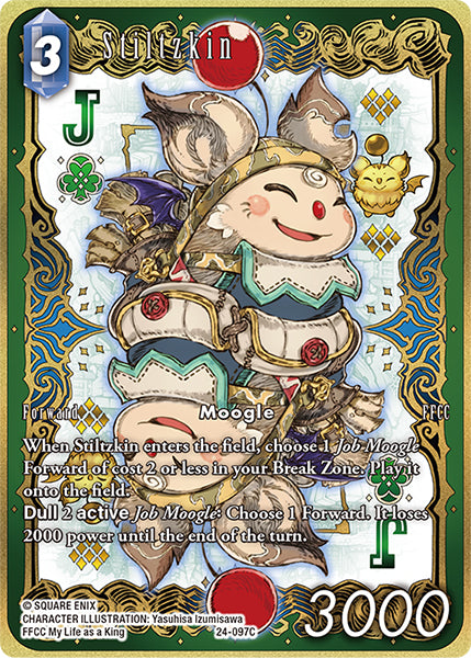 (097) Final Fantasy TCG Hidden Legends Single: Stiltzkin (24-097) (V.2) Holo Common
