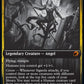 (240) Magic The Gathering Innistrad: Double Feature Single: Sigarda, Champion of Light Holo Mythic