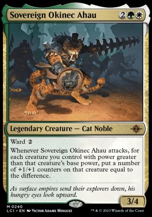 (240) Magic The Gathering The Lost Caverns of Ixalan Single: Sovereign Okinec Ahau  Mythic