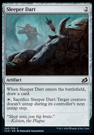 (240/274) Magic The Gathering Ikoria: Lair of Behemoths Single: Sleeper Dart Holo Common