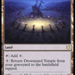 (240) Magic The Gathering Commander 2019 Single: Drownyard Temple  Rare