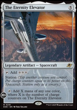 (241) Magic The Gathering Edge of Eternities: Promos Single: The Eternity Elevator (V.1) Holo Rare