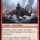 (241) Magic The Gathering Magic: The Gathering | Avatar: The Last Airbender: Eternal Single: Komodo Rhino (V.1) Holo Common